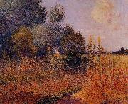 unknow artist Flower Garden at Kervaudu oil painting reproduction